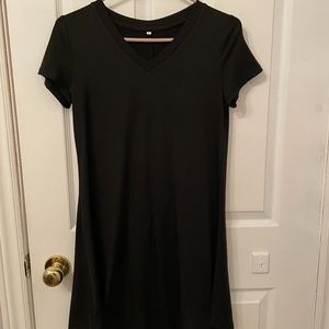Black T-Shirt Dress
